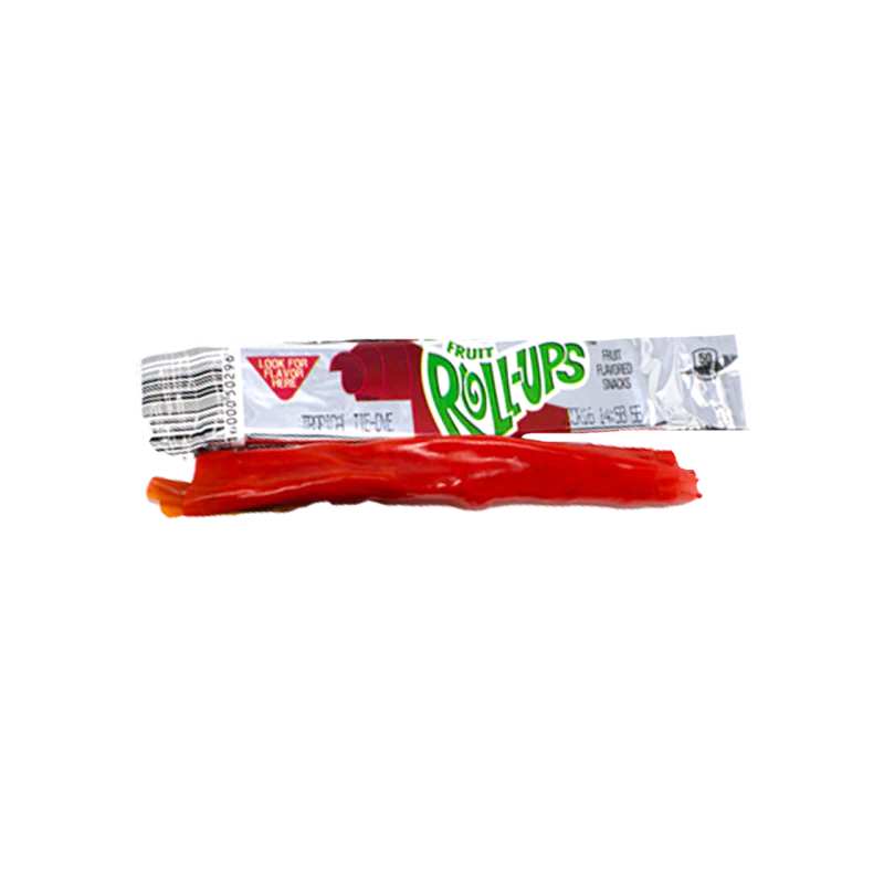 Fruit Roll Ups Strawberry Single 14g •