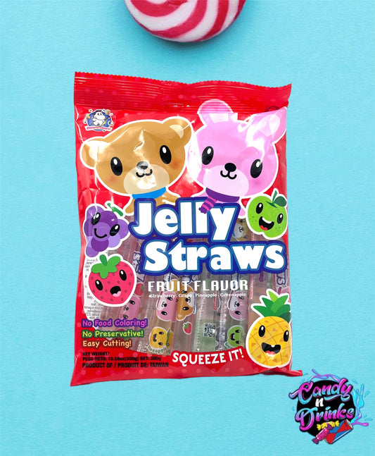 Jelly Straws Fruit Flavour - 300g