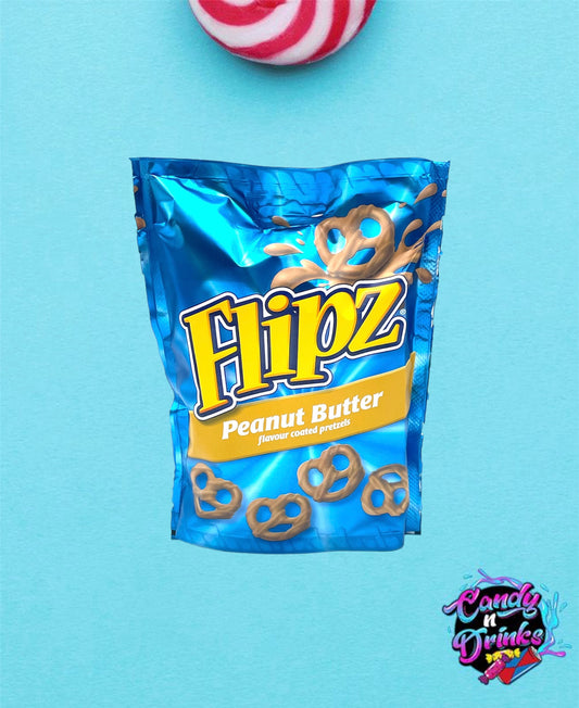 Flipz Peanut Butter Flavour Coated Pretzels - 90g