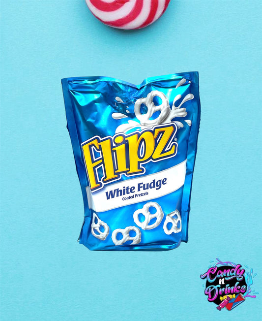 Flipz White fudge Flavour Coated Pretzels - 90g