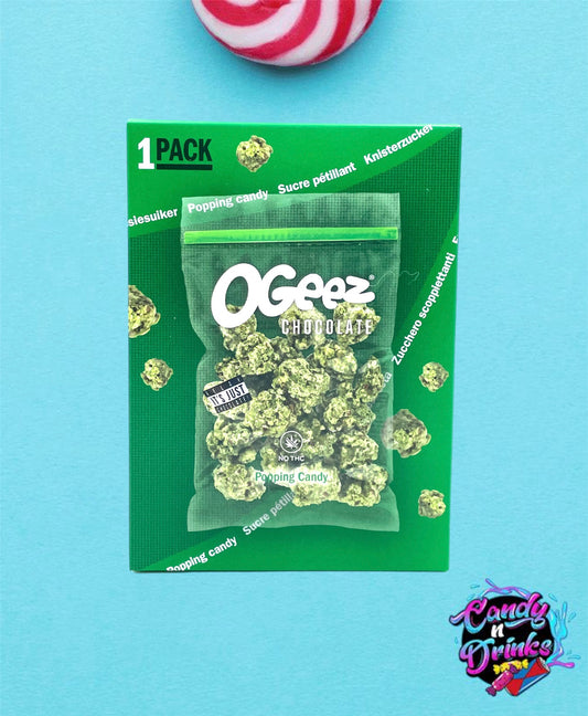Ogeez Chocolate Popping Candy - 35g