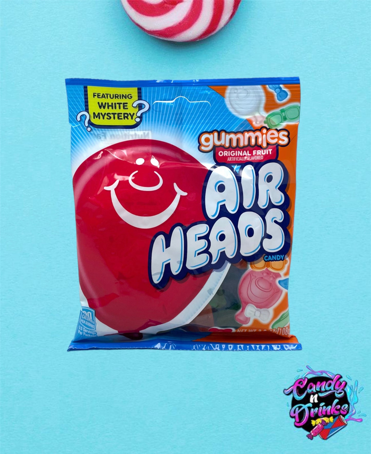 Airheads Gummies Peg Bag - 108g