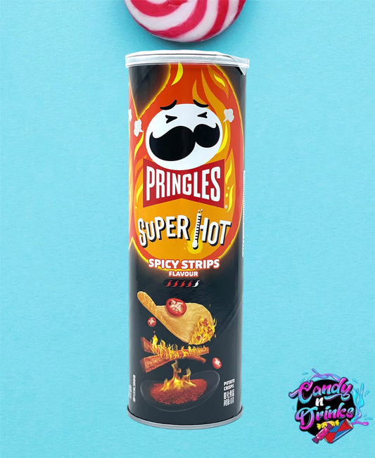 Pringles Super Hot Spicy Strips Asia - 110g