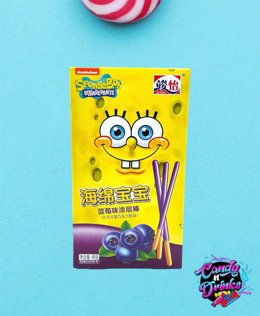 Spongebob JUNYI Stick Blueberries Asia 48g