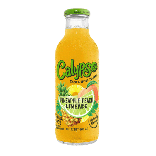 Calypso Pineapple Peach Lemonade (473ml) - CandynDrinks