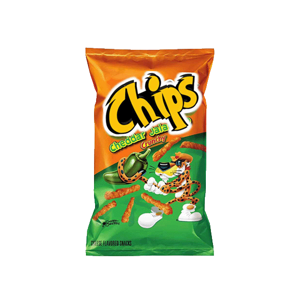 Chips Crunchy Jalapeno 226g - CandynDrinks